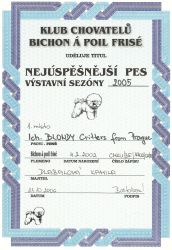 Nejspnj pes sezny 2005