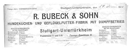 Bubeck - historie vrobce...
