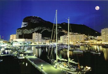 Non pohled na Gibraltar