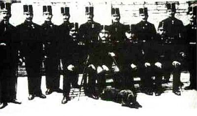 Jednotka etnk se sluebnm psem - 1900